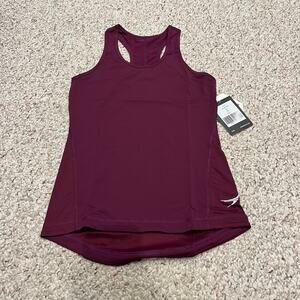 NWT Endeavor Women's Racerback Tank Top sz XS Fig Purple Gym Activewear
